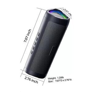 Bluetooth Speaker X-C C27-C – Waterproof Portable Speaker with LED Light – NIB